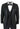 Paul Andrew Regent Black - Mens 3 Piece Black Classic Satin Tuxedo Dinner Suit Tailored Fit Wedding Prom