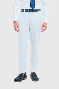 Tropez - Men's 3 Piece Sky Blue Tailored Fit Suit