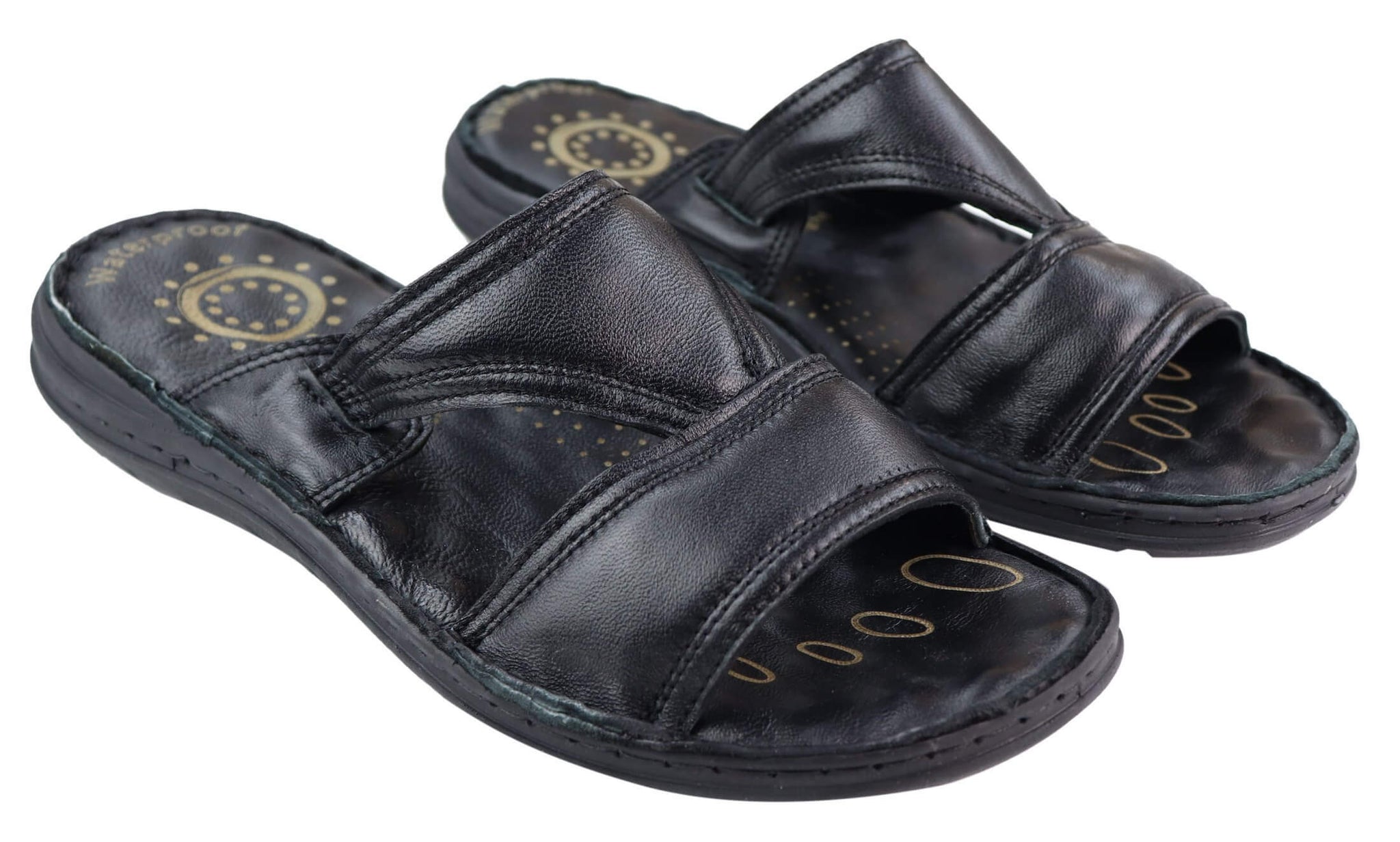 Mens Nappa Leather Slip On Sandals