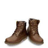 03 GTX C1 - Pánské nepromokavé kožené kotníkové boty Bark Brown
