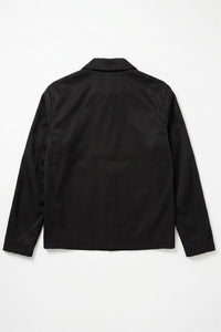 Pánská černá nepromokavá bunda Harrington s límečkem