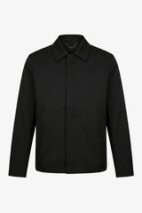 Pánská černá nepromokavá bunda Harrington s límečkem
