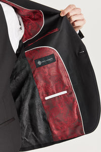Harry - Černý dvouřadý smokingový blazer pro muže