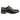 Ross - Men's Floral Print Leather Navy Brogue Shoes