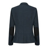 TPW53 - Dámský zelený třídílný kostkovaný oblek s motivem prince z Walesu