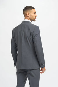 Bond - Men's Charcoal 2 Piece Double Breasted Suit