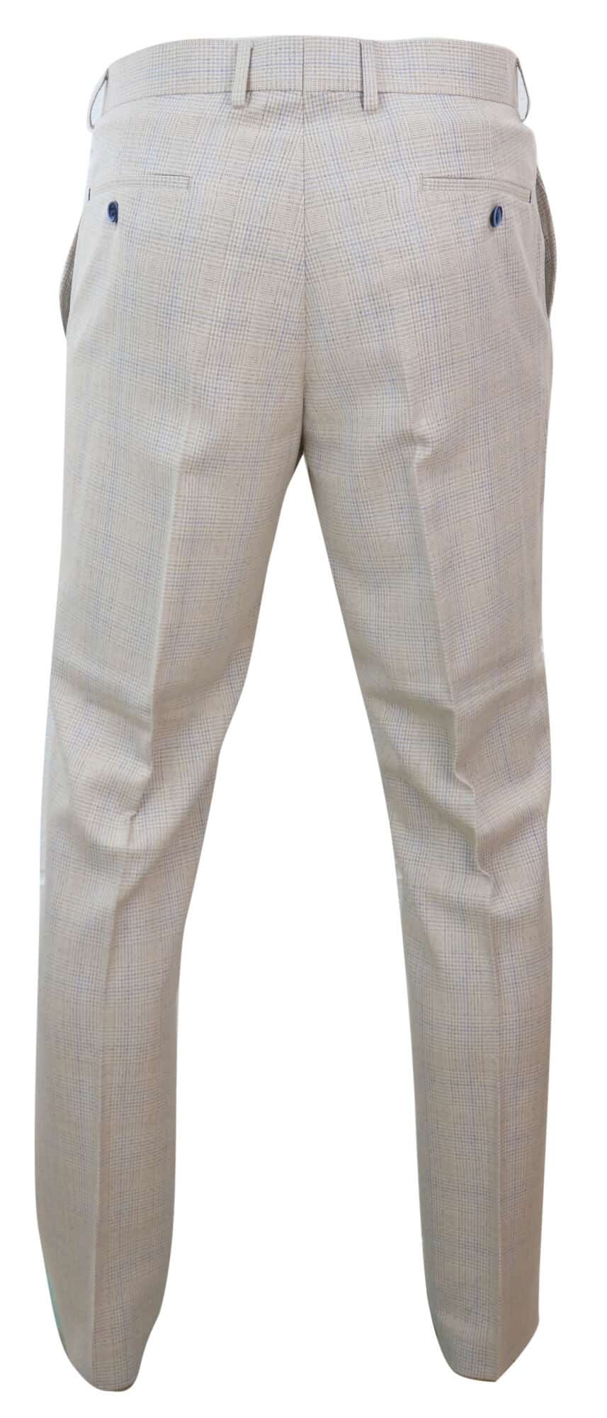 Mens Cleam Tweed Trousers
