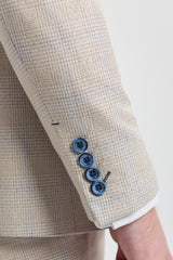 Pánský krémový třídílný svatební oblek - Cavani Caridi