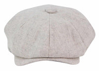 Mens 8 Panel Newsboy Cap - Cavani Kyra