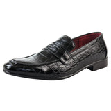 Men's Slip On Formal Black Loafers