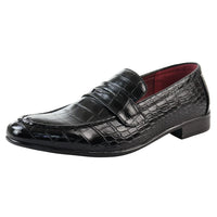 Men's Slip On Formal Black Loafers