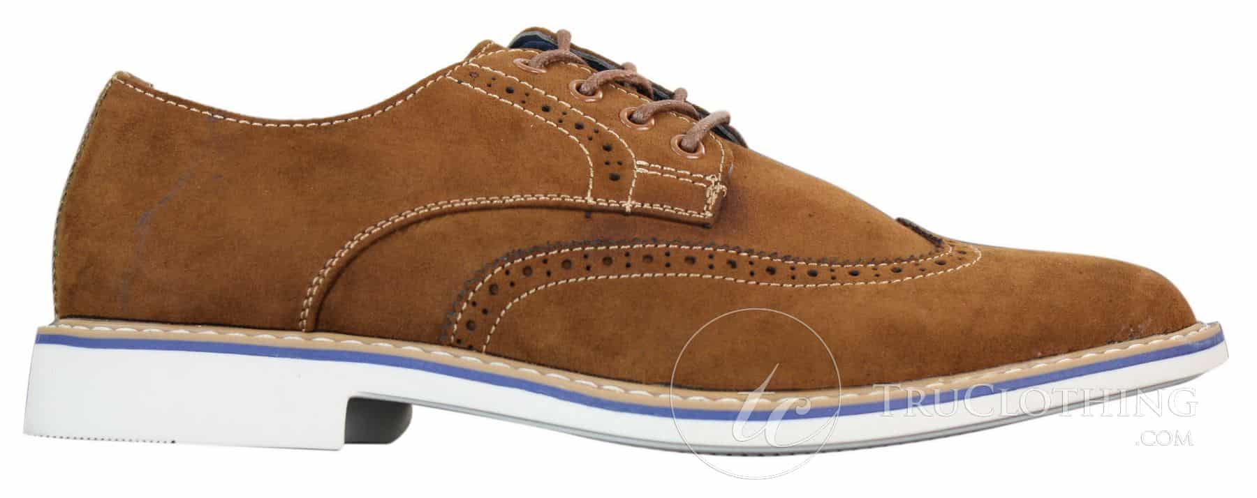 Elong EL0635 - Mens Smart Casual Suede Nubuck Leather Brogues