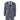 Gisborne Men's 3-Piece Navy Checked Suit with Mustard Accents