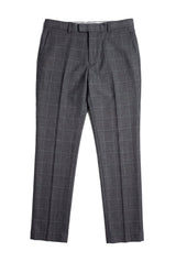 Hobbs - Pánské šedé kostkované kalhoty Vintage Retro Elegantní Svatební