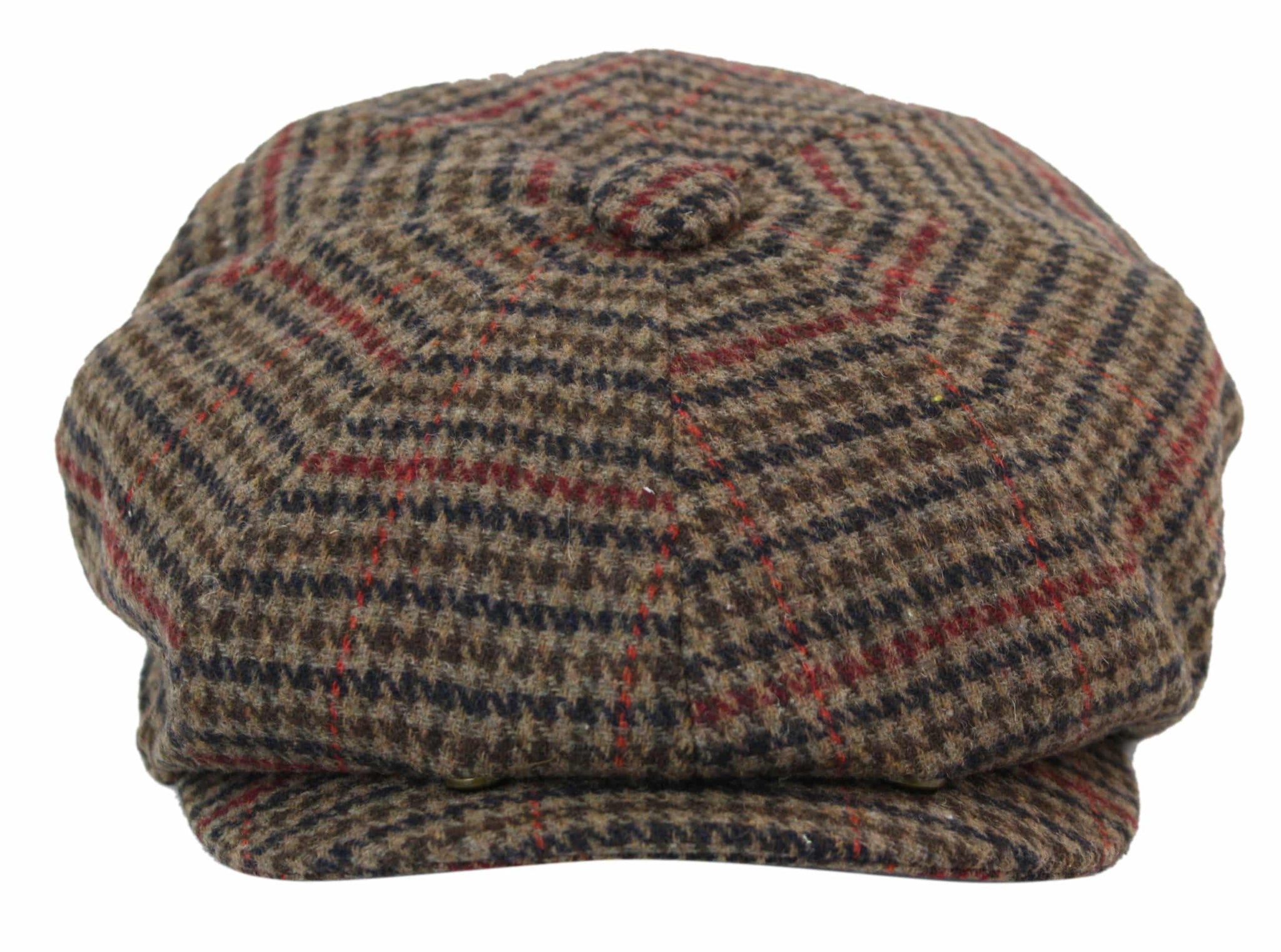 Men Classic Check Newsboy Cap
