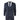 Mens 3 Piece Suit Pin Stripe Navy Classic Vintage Retro 1920s Tailored Fit Wedding
