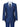Boys 3 Piece Shiny Blue Wedding Party Suit Tailored Fit Smart Formal