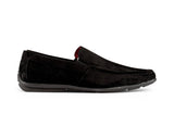 Mens Suede Square Toe Slip On Shoes