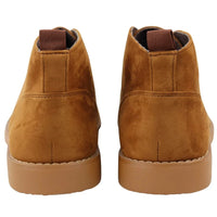 Mens's Chukka Desert Lace Up Tan Ankle Boots