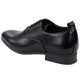 Men's Lace Up Black Derby Oxford Shoes