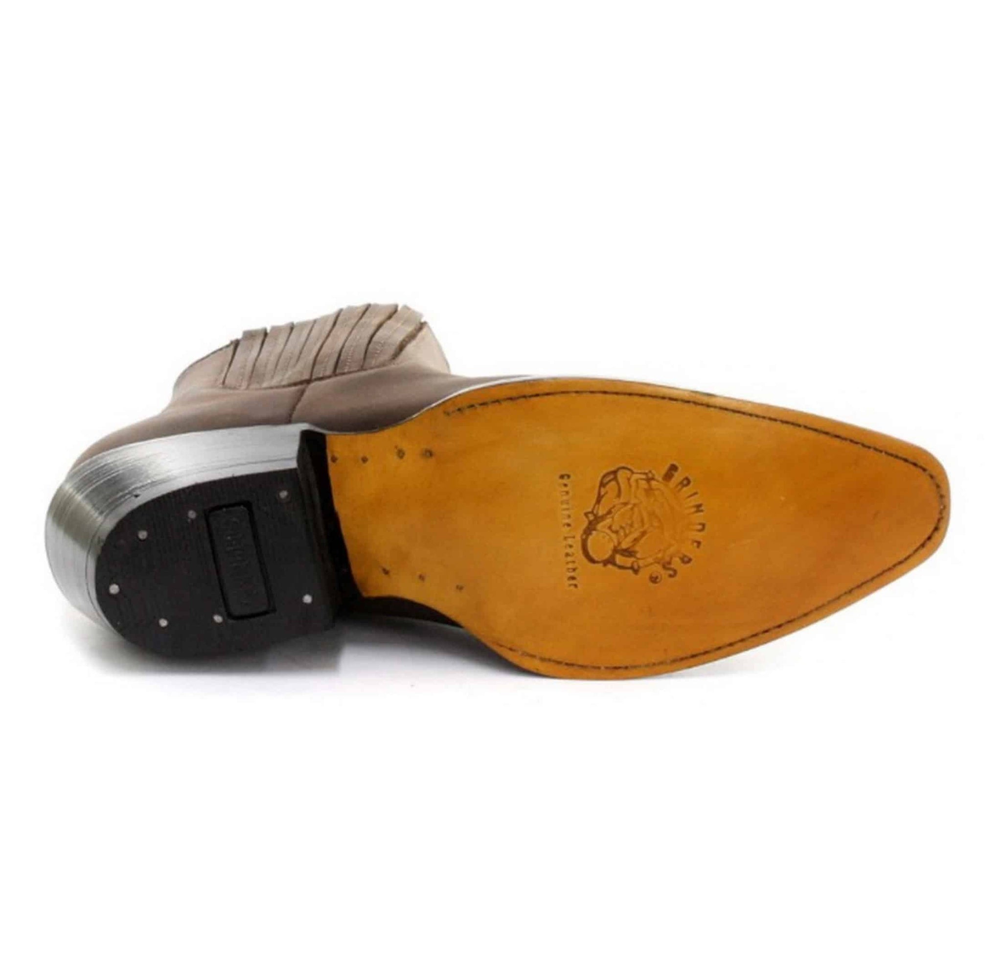 Mens Cowboy Ankle Boots Grinders Maverick Real Leather Western Riding Cuban