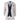 Mayfair - Men's 3 Piece Cream Suit With Navy Waistcoat