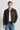 Pánská hnědá minimalistická elegantní bomber bunda