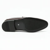 Pánské mokasíny s nazouvacím vzorem z umělé kůže