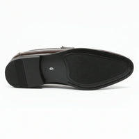 Pánské mokasíny s nazouvacím vzorem z umělé kůže