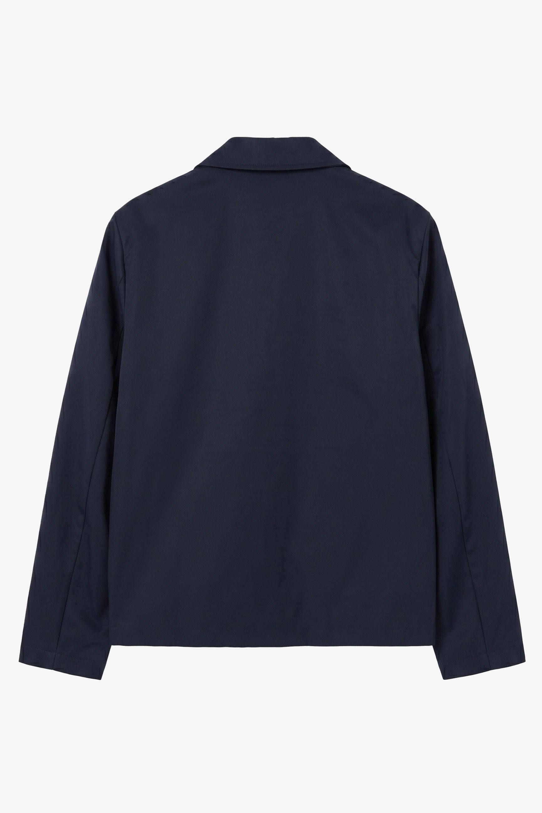Pánská nepromokavá bunda Harrington s límečkem v tmavě modré barvě