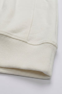 Pánská mikina Off White se čtvrt zipem a trychtýřovým výstřihem
