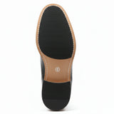 Pánské kotníkové boty s brogue vzorem