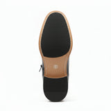 Pánské kotníkové boty s brogue vzorem