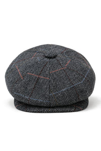 Pánská 8panelová čepice Newsboy