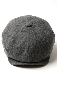 Pánská kšiltovka Newsboy 8 Panel - Cavani Martez - tmavě šedá