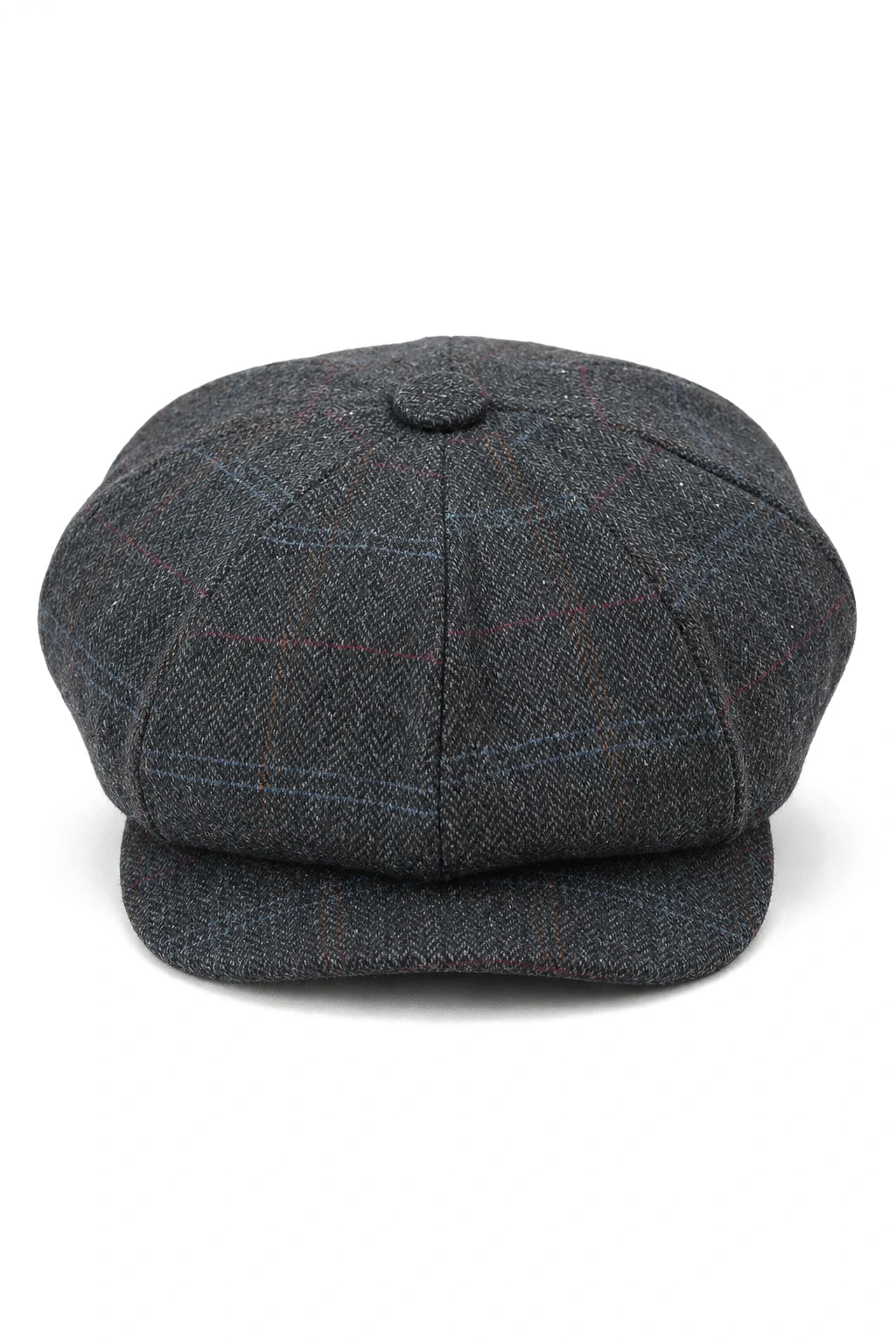 Pánská 8panelová kšiltovka Razor Baker Boy s vlněným tvídem a klapkami na oči, Newsboy Flat Cap