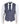 Mens Double Breasted Waistcoat with Chain - Cavani Bonita - Blue