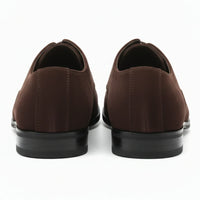 Pánské oxfordské boty se šněrováním z umělé semiše