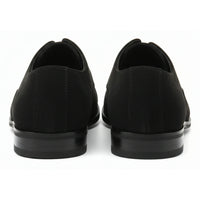 Pánské oxfordské boty se šněrováním z umělé semiše