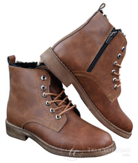 Mens Fleece Lined Winter Boots