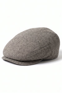 Pánská khaki plochá čepice