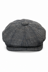 Pánská tvídová kostkovaná čepice Peaky Blinders