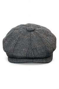 Pánská tvídová kostkovaná čepice Peaky Blinders