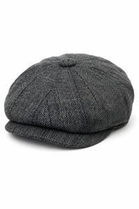 Pánská tvídová kostkovaná čepice Peaky Blinders
