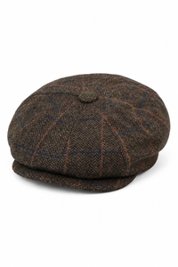 Pánský vintage tvídový klobouk Peaky Blinders