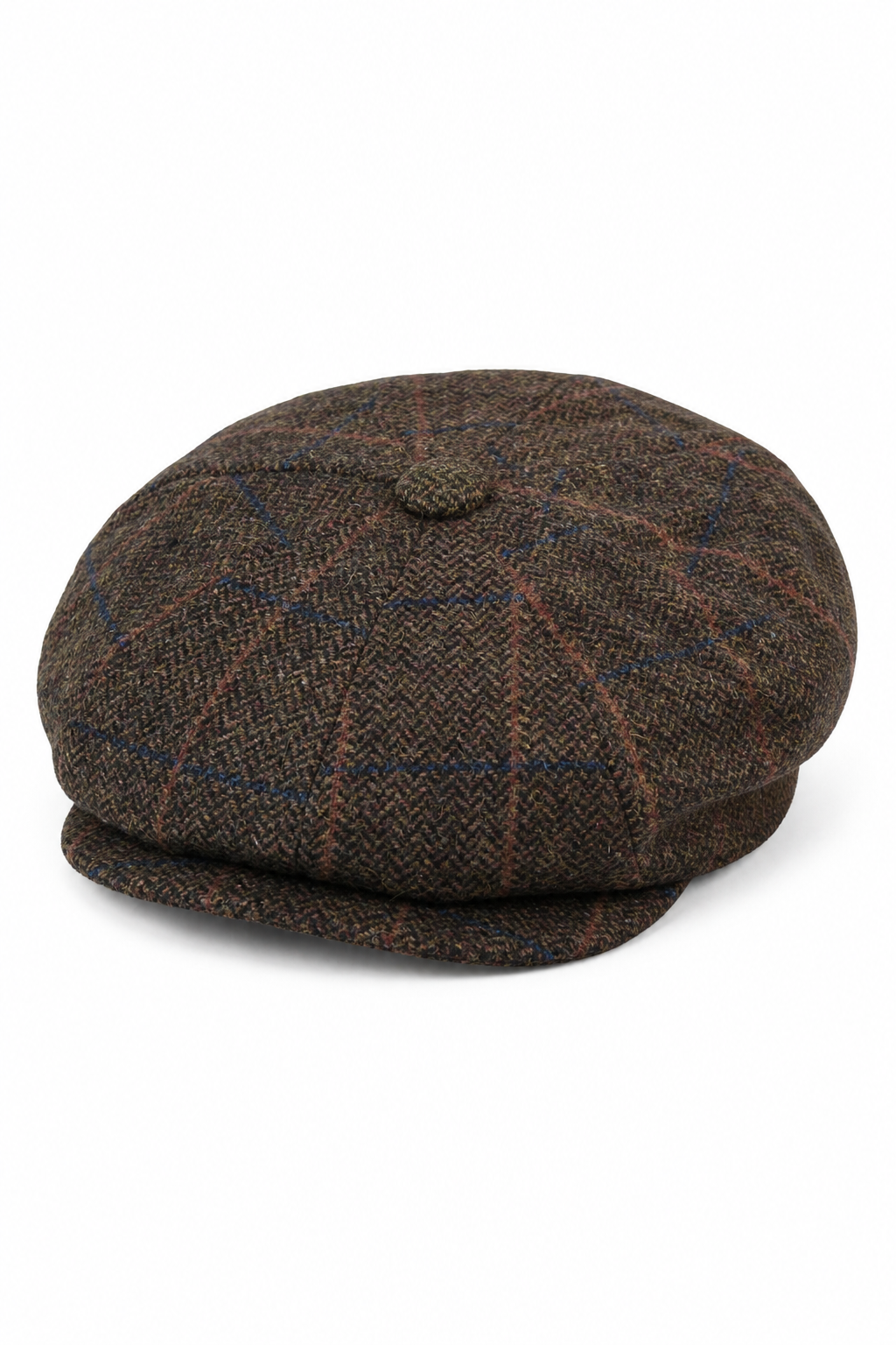 Pánský vintage tvídový klobouk Peaky Blinders