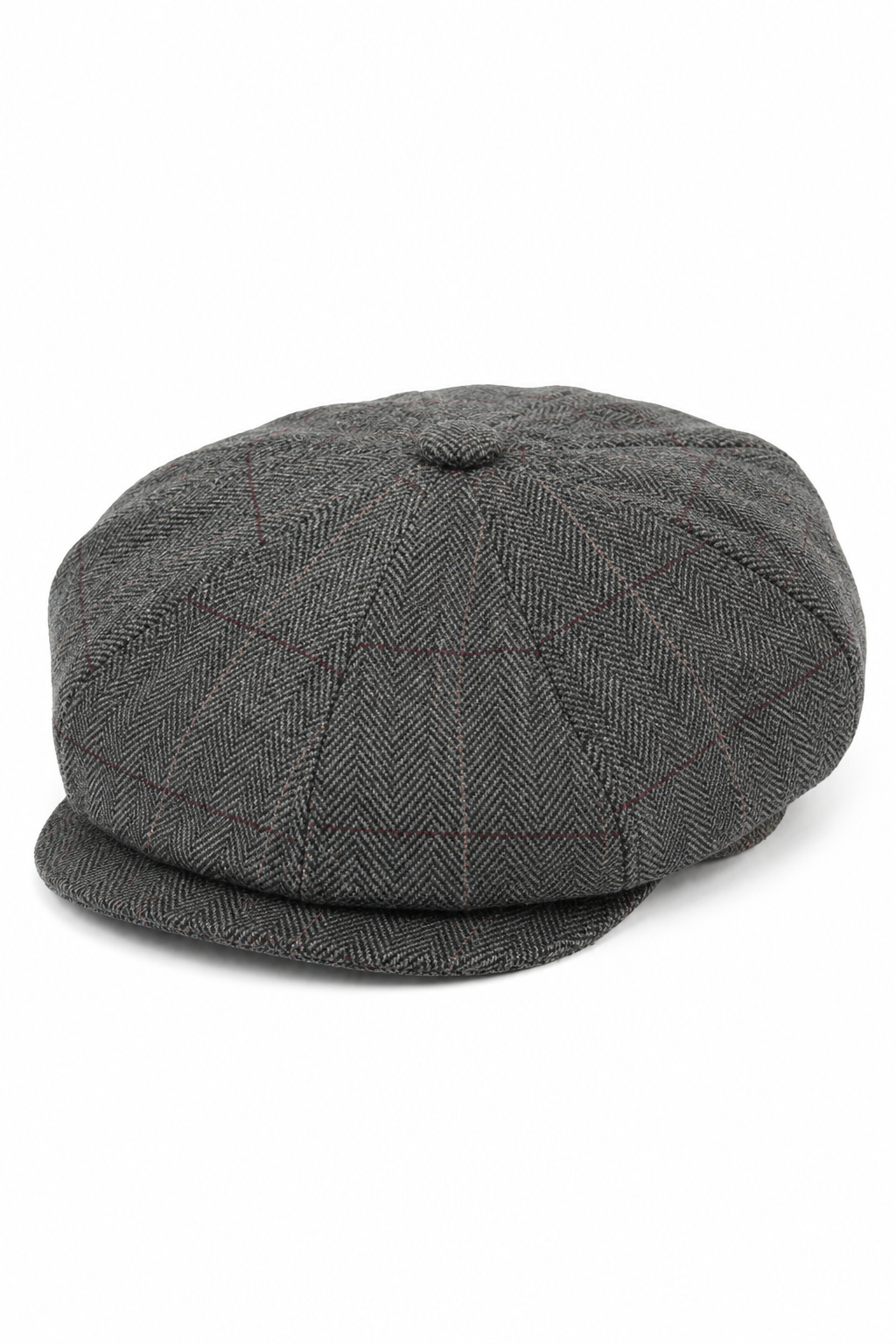 Pánský vintage tvídový klobouk Peaky Blinders