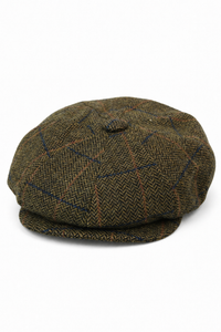Pánský vintage tvídový klobouk Peaky Blinders