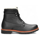P03 Aviator - Men's Black Leather Ankle Boots