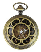 Gold Color Vintage Mechanical Pocket Watch